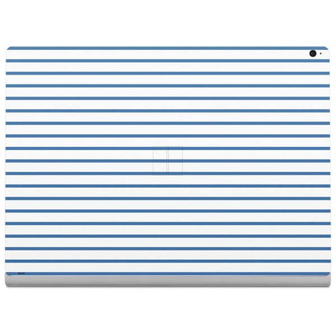 Blue and White Stripes Surface Book 2 15in Skin